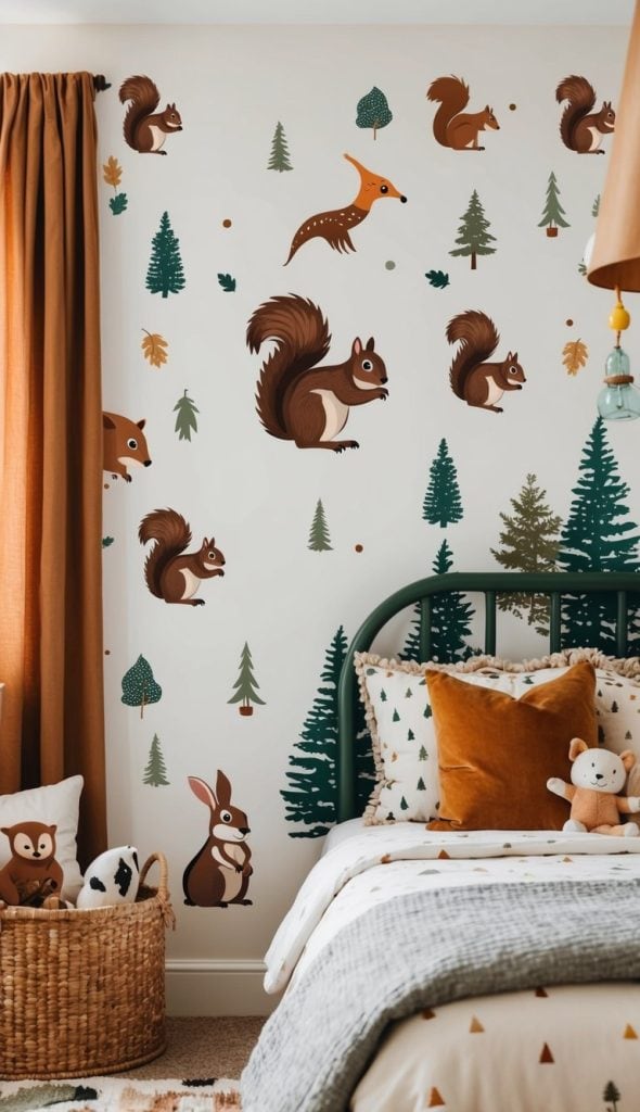 19 Woodland Animal Bedroom Decor Ideas for Kids: Cozy Forest-Inspired ...