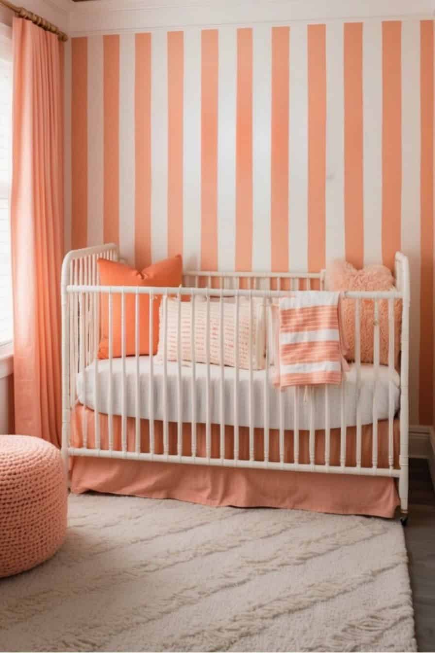 20 Coral Nursery Ideas: Cheerful Peach-Toned Designs for Your Baby's Room