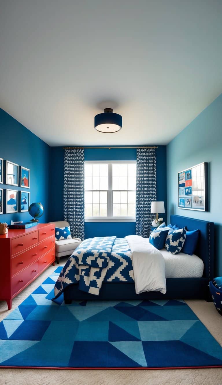 24 Boys' Blue Bedroom Ideas: Nautical Themes and Bold Patterns for a ...