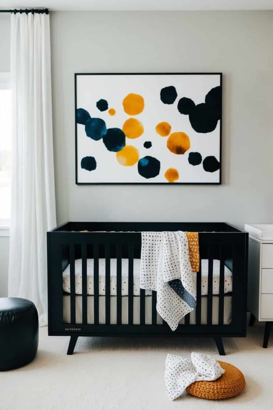 View of 23 Modern Nursery Ideas: Chic and Cozy Spaces for Your Little One