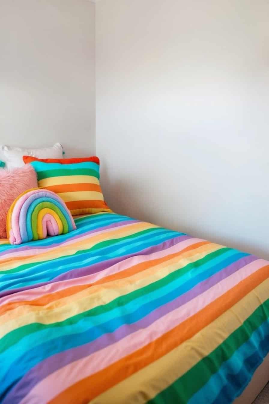 19 Rainbow Bedroom Decor Ideas for Kids: Brighten Up Your Little One's ...