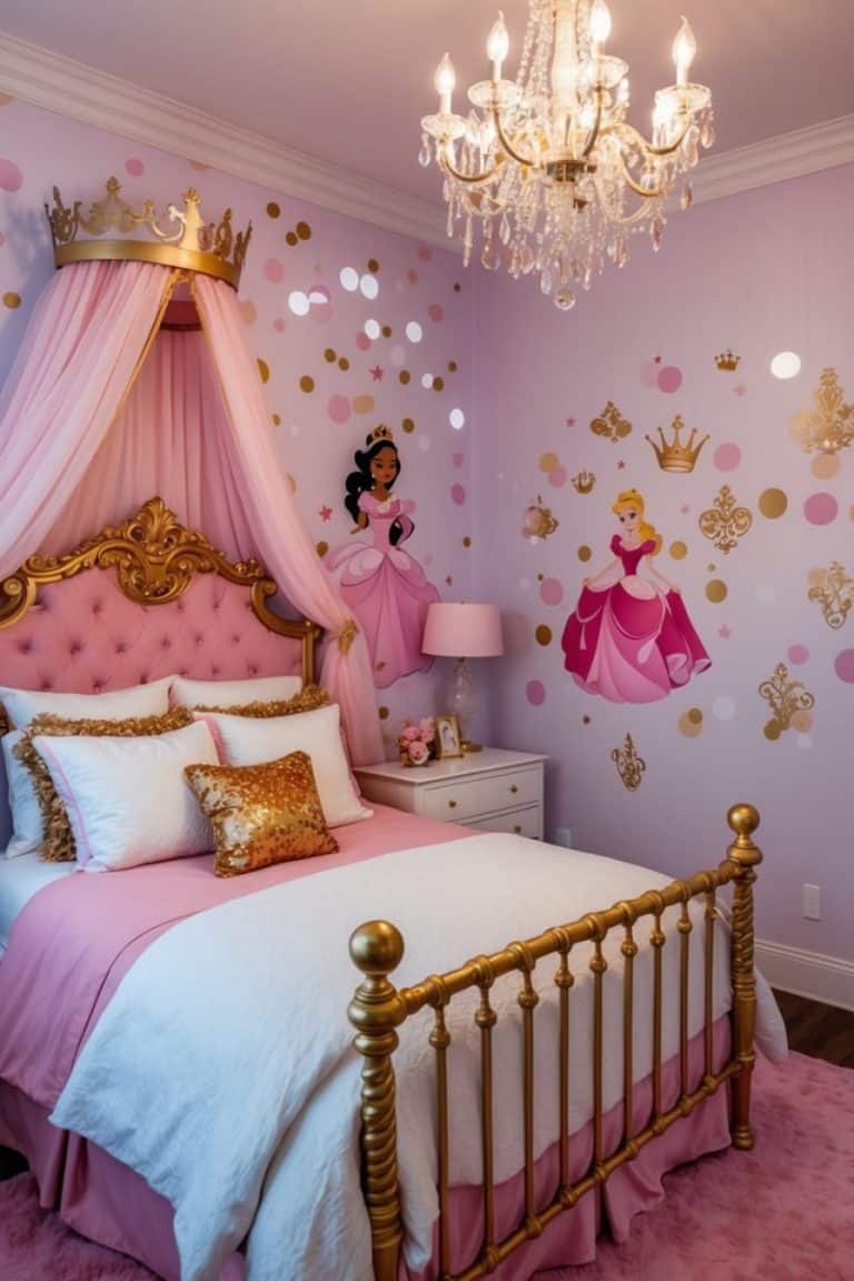 19 Princess Bedroom Decor Ideas for Kids: Create a Magical Royal ...