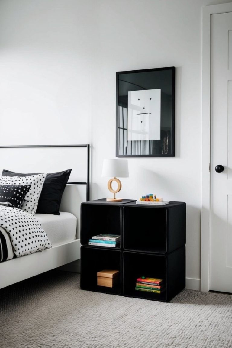 20 Boys' Black and White Bedroom Ideas: Cool and Stylish Designs for Modern Lads