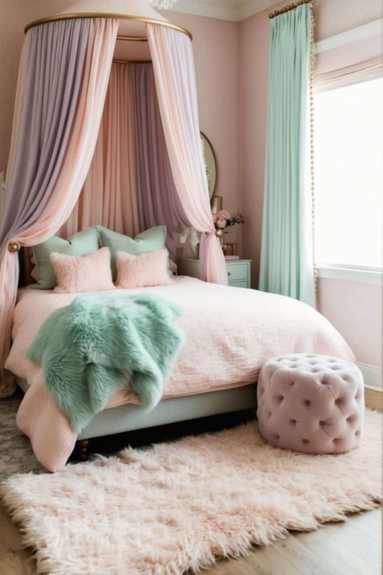 23 Girls' Pastel Bedroom Ideas: Enchanting Spaces for Sweet Dreams