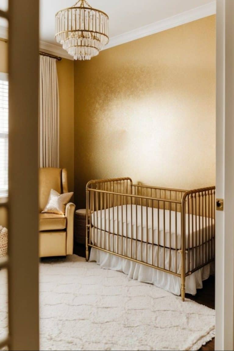 19 Gold Nursery Ideas: Glamorous Touches for Your Baby's Luxurious Room