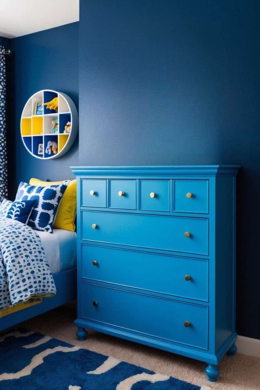 24 Boys' Blue Bedroom Ideas: Nautical Themes and Bold Patterns for a ...