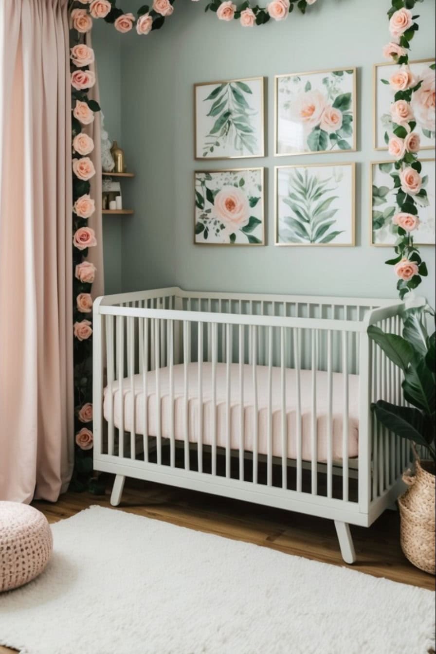 17 Floral Nursery Ideas: Blooming Beauties for Your Baby's Botanical Haven