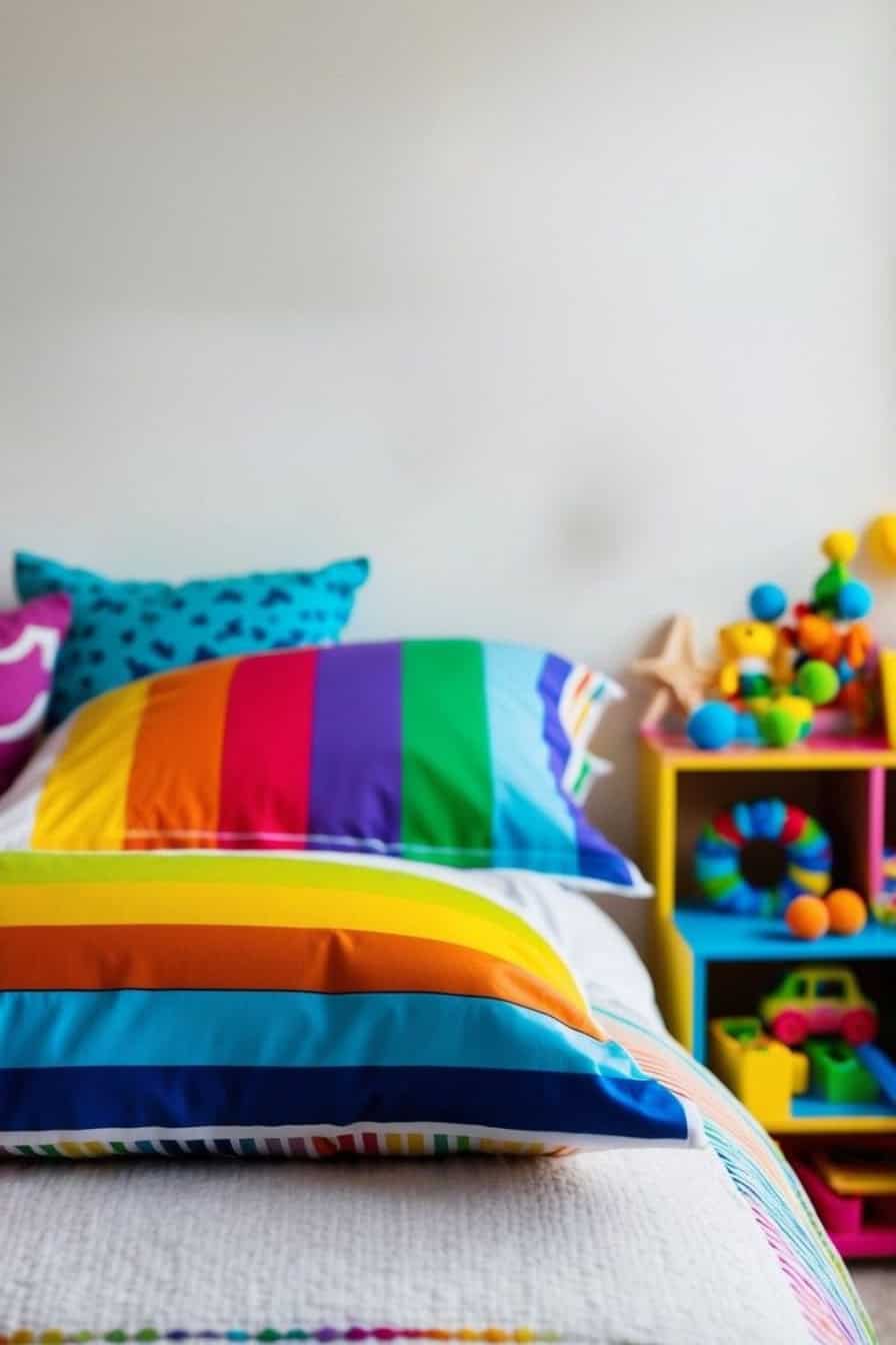 19 Rainbow Bedroom Decor Ideas for Kids: Brighten Up Your Little One's ...