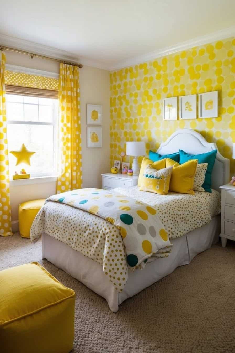 16 Yellow Kids' Bedroom Ideas: Cheerful Designs for Sunny Spaces