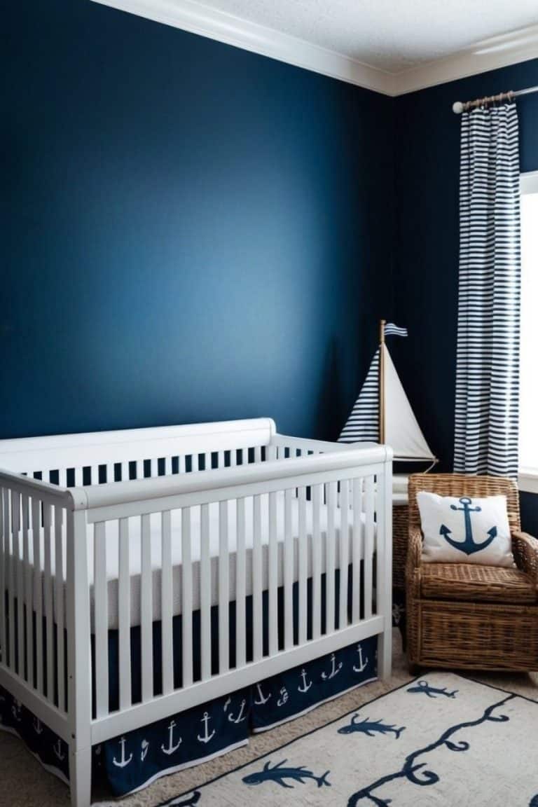 23 Navy Nursery Ideas: Chic and Cozy Designs for Your Little Sailor's Room