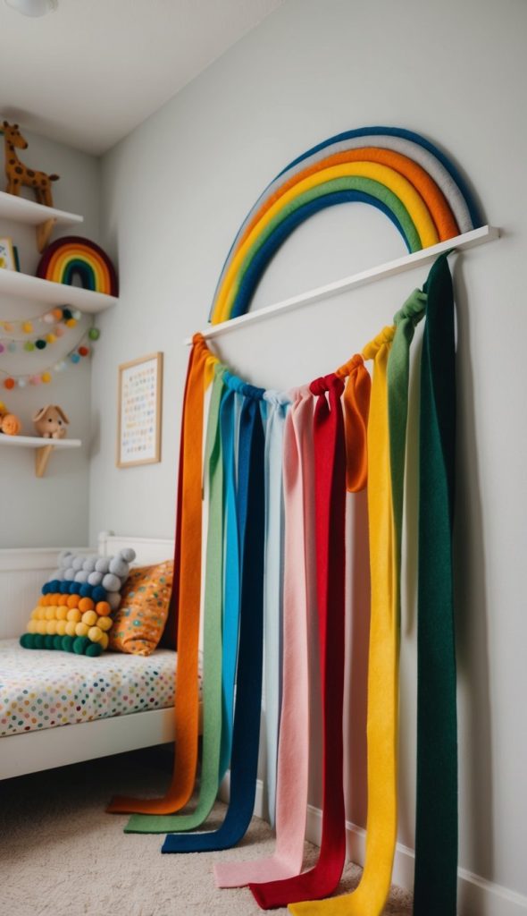 19 Rainbow Bedroom Decor Ideas for Kids: Brighten Up Your Little One's ...