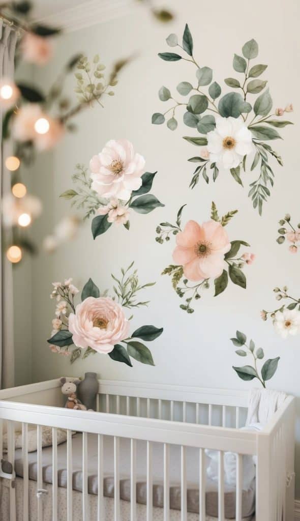 17 Floral Nursery Ideas: Blooming Beauties for Your Baby's Botanical Haven