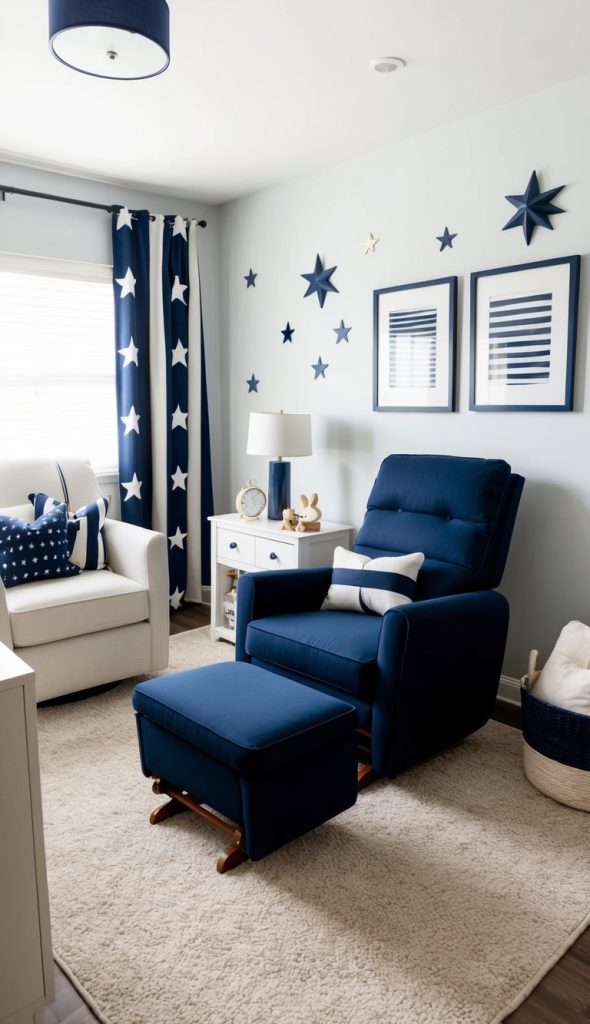 23 Navy Nursery Ideas: Chic and Cozy Designs for Your Little Sailor's Room