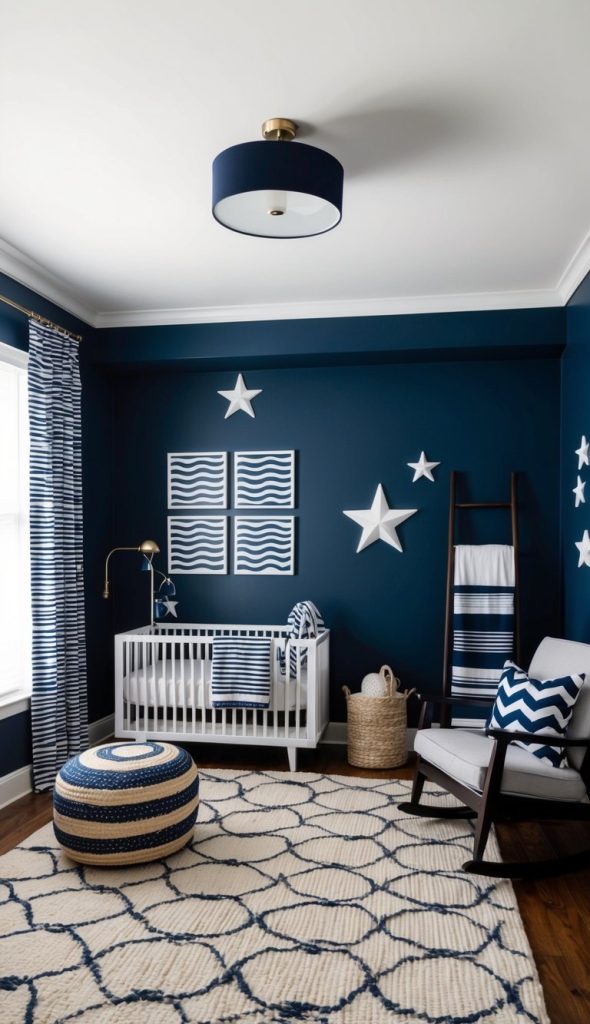 23 Navy Nursery Ideas: Chic and Cozy Designs for Your Little Sailor's Room