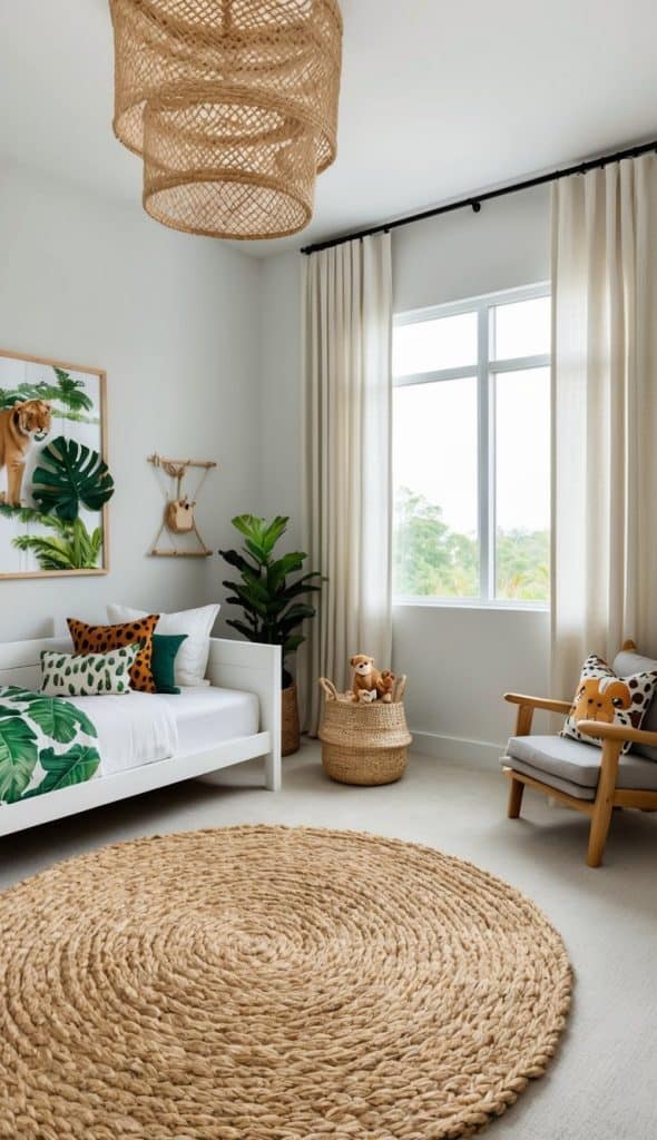 23 Jungle Safari Bedroom Decor Ideas for Kids: Bring the Wild Adventure ...