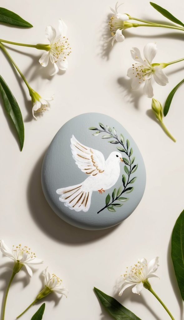 24 Christian Painted Rock Ideas to Share God’s Love - Living Tickled