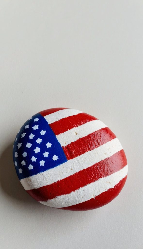 23 Patriotic Painted Rock Ideas: Creative Ways to Celebrate America's ...