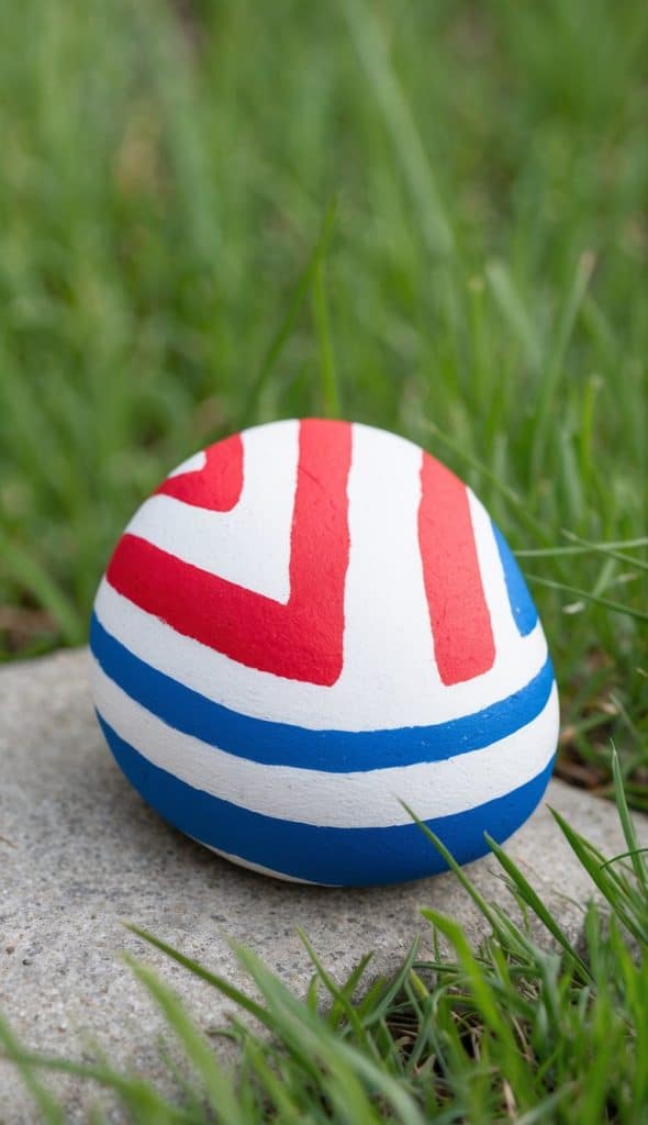 23 Patriotic Painted Rock Ideas: Creative Ways to Celebrate America's ...