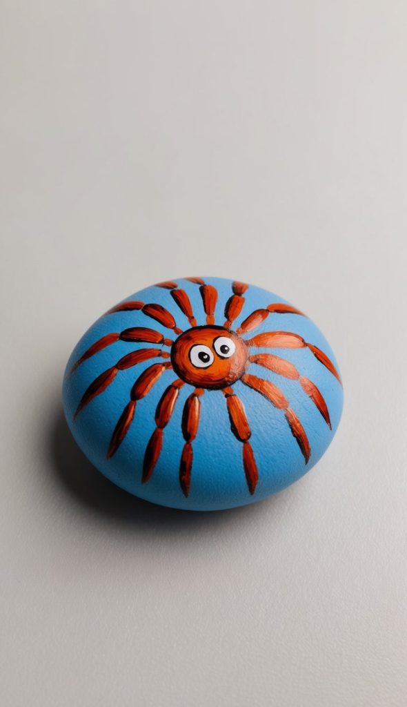 22 Spider Painted Rock Ideas: Creepy-Crawly Designs for Fun Rock Art ...