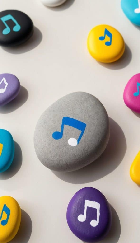 26 Music Painted Rock Ideas: Creative Ways to Express Your Love for ...
