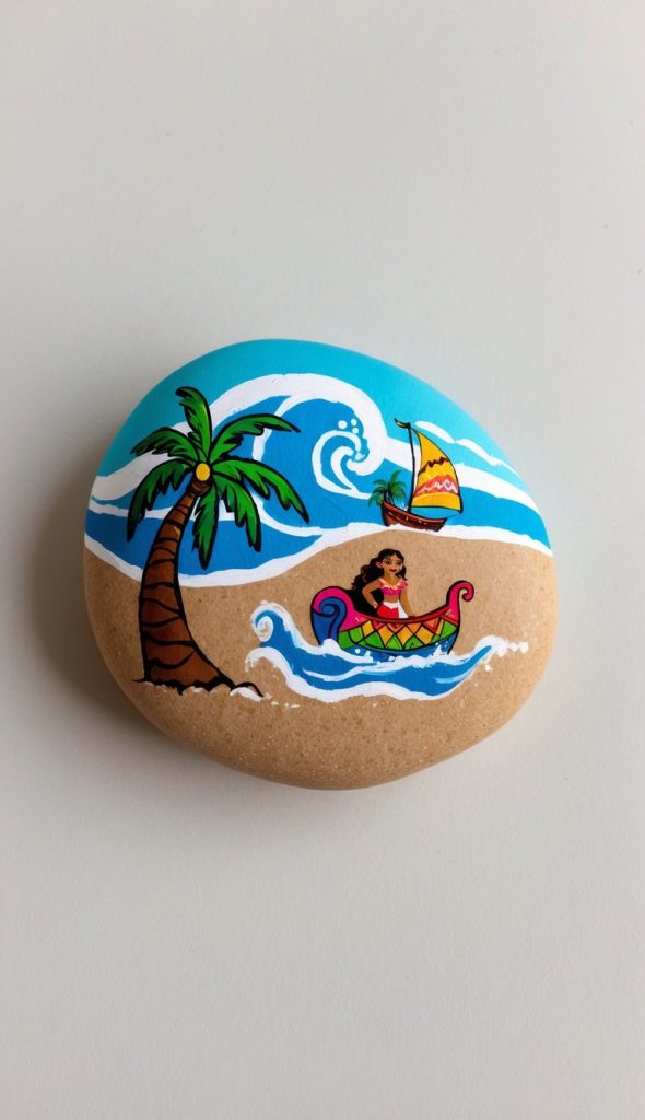 Paint Rocks Cartoon 25 Cartoon Painted Rock Ideas: Fun Ways to Create Animated Characters ...