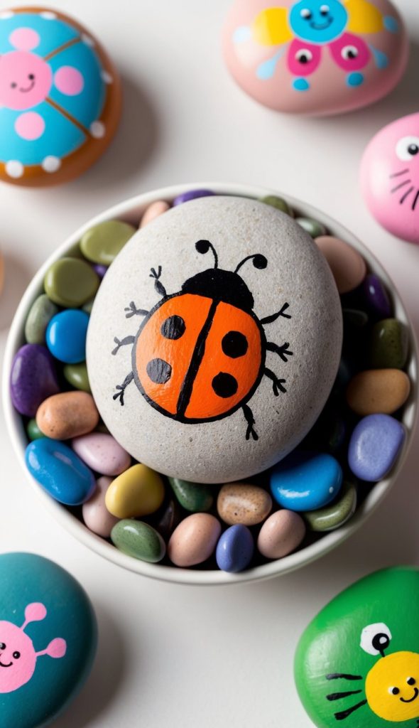 23 Cute Painted Rock Ideas: Unleash Your Creativity with Adorable ...