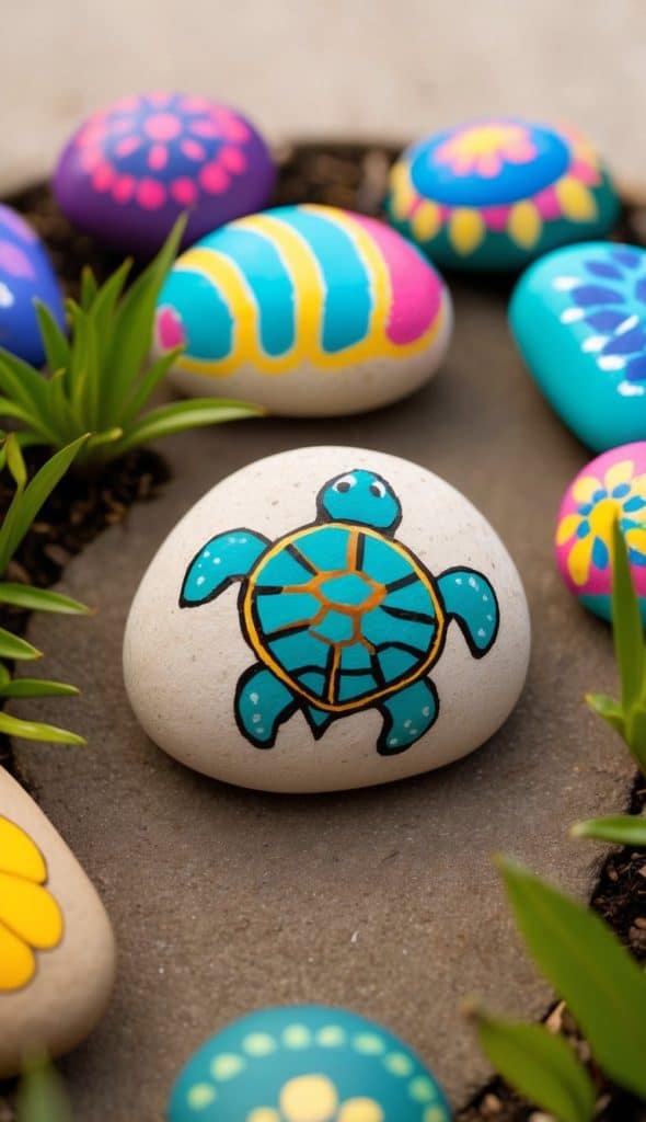23 Cute Painted Rock Ideas: Unleash Your Creativity with Adorable ...