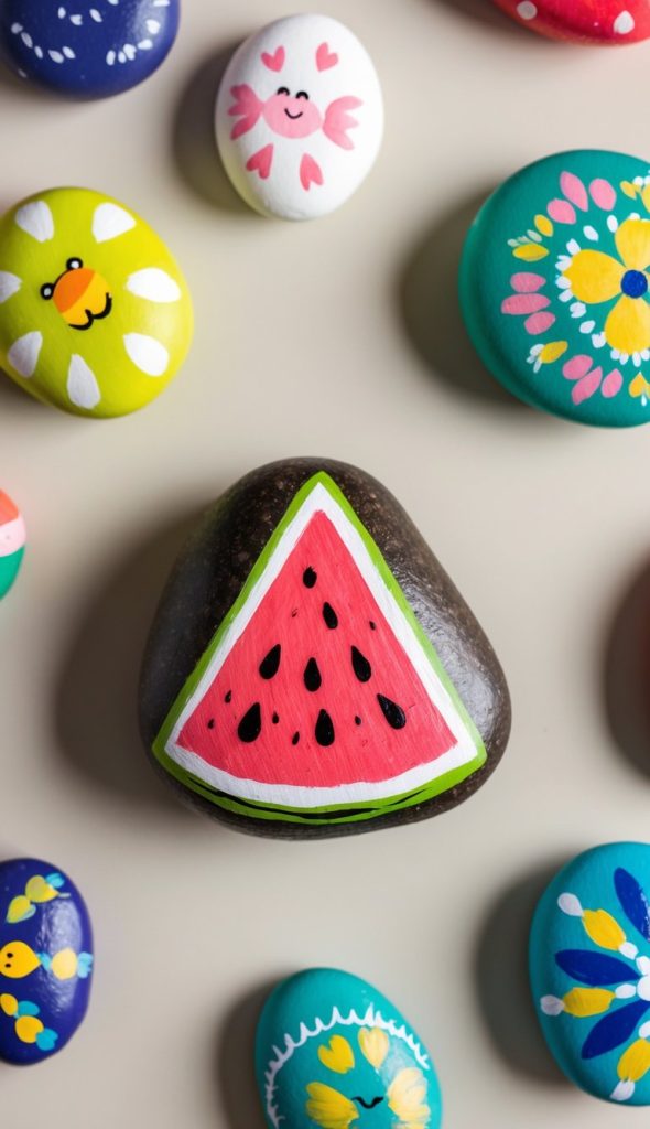 Cute Shells Rocks 23 Cute Painted Rock Ideas: Unleash Your Creativity with Adorable ...