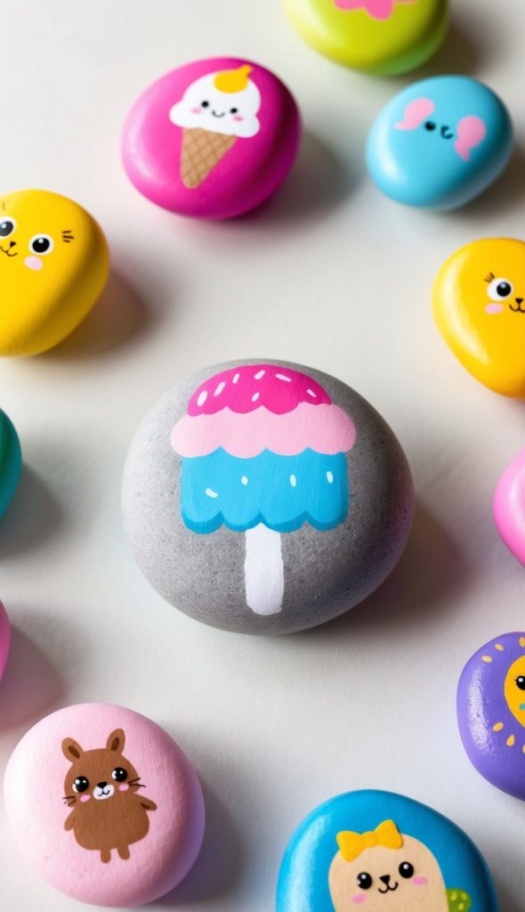23 Cute Painted Rock Ideas: Unleash Your Creativity with Adorable ...