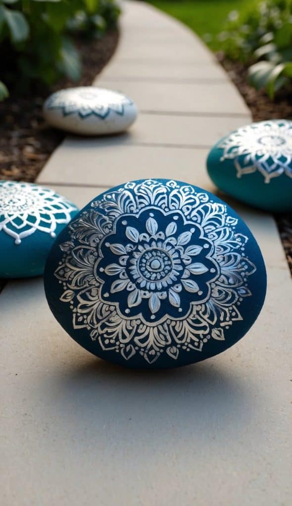 28 Mandala Painted Rock Ideas: Simple Designs for Mindful Creativity ...