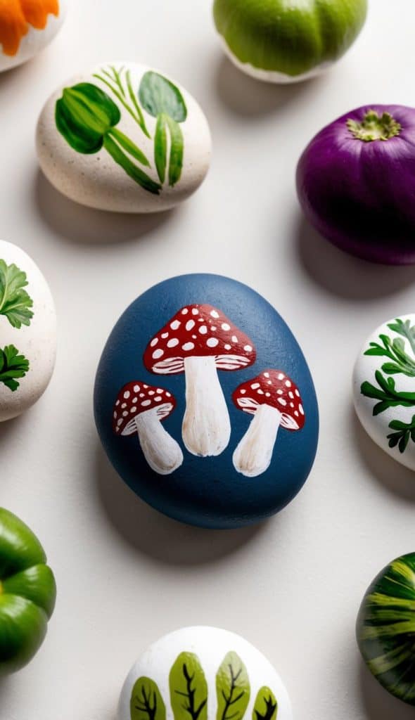 22 Vegetable Painted Rock Ideas: Fun Garden-Inspired Crafts for All ...