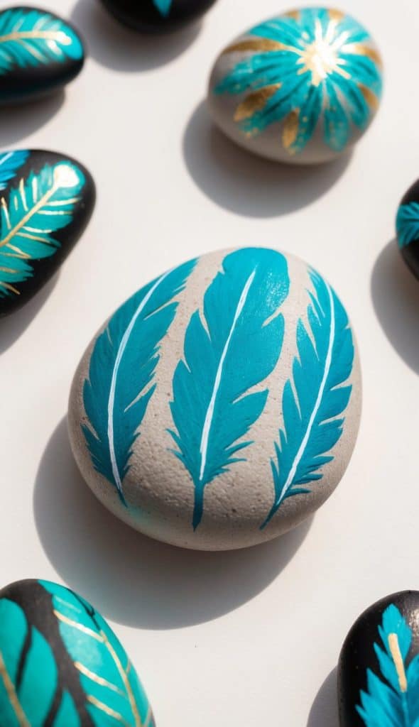22 Boho Painted Rock Ideas: Creative Ways to Add Earthy, Free-Spirited ...