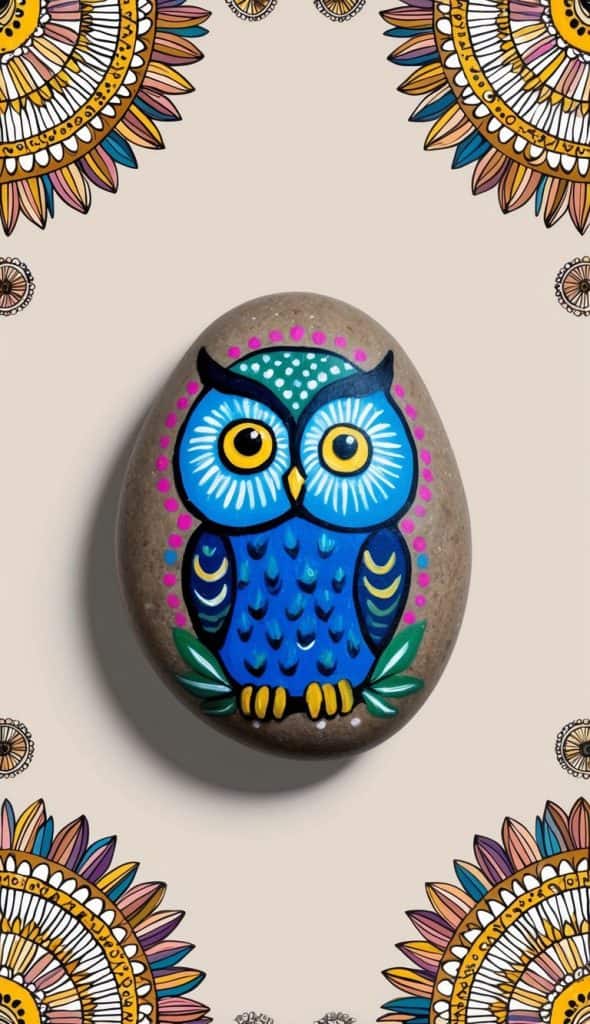 22 Boho Painted Rock Ideas: Creative Ways to Add Earthy, Free-Spirited ...