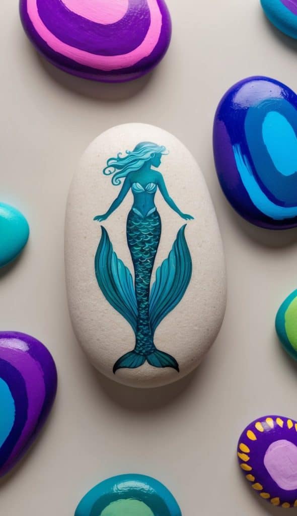 22 Ocean Painted Rock Ideas: Bring the Beach to Your Crafting with Sea ...