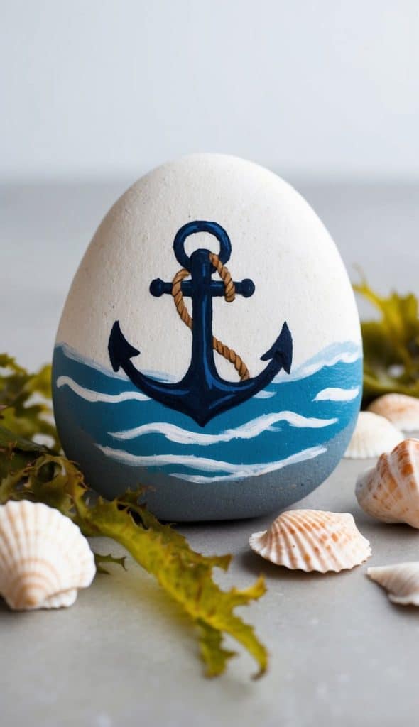 22 Ocean Painted Rock Ideas: Bring the Beach to Your Crafting with Sea ...
