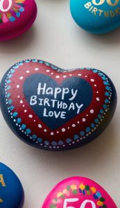 47 Birthday Painted Rock Ideas for Colorful Celebration Creations