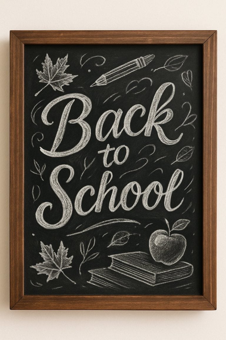 22 Back To School Chalkboard Art Ideas For Creative Classroom Decor