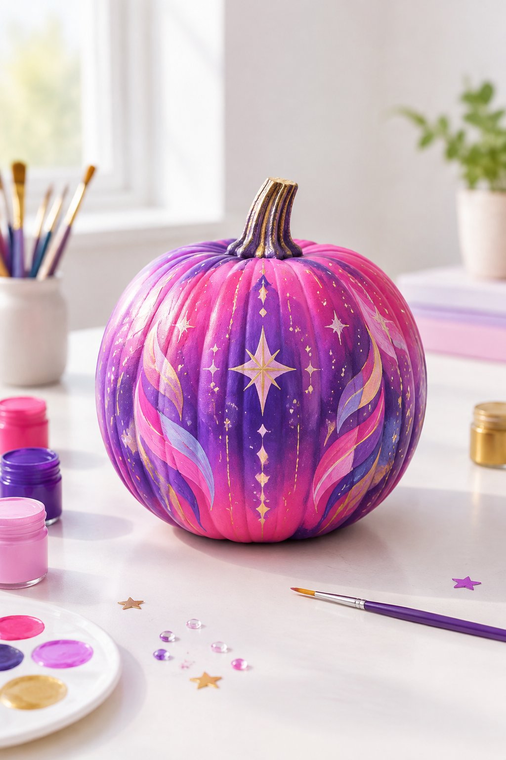 Candy Gradient Wrap - kpop demon hunters pumpkin painting